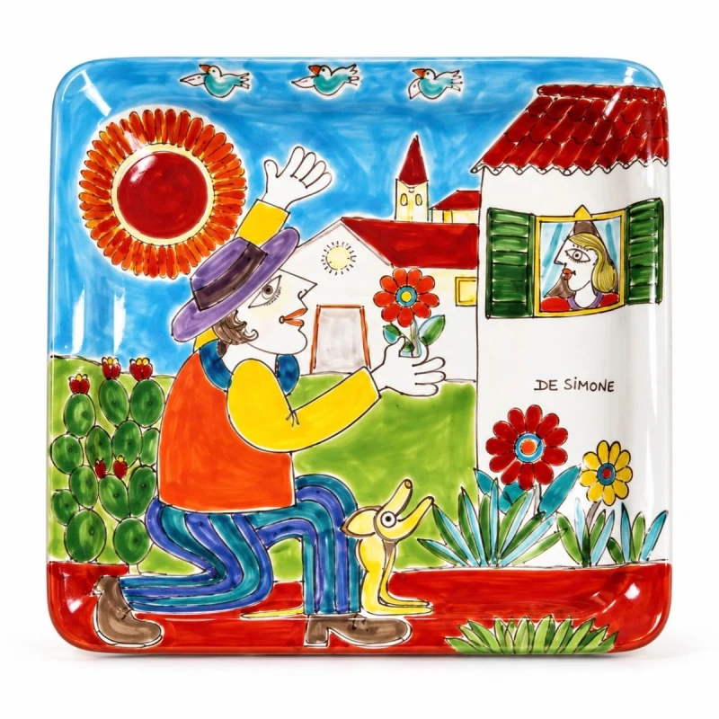 Squared Plate 24x24 DS 43 Serenade