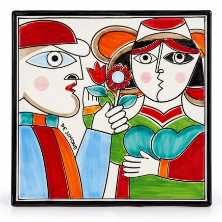 Ceramic Wall Tile Folk Lovers PI297FK-04G
