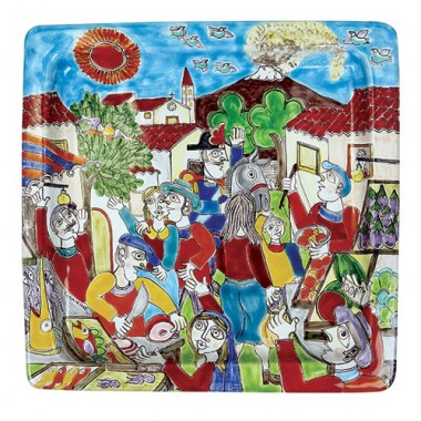Piatto quadrato DS 37x37 Mercato PQ37DS-5