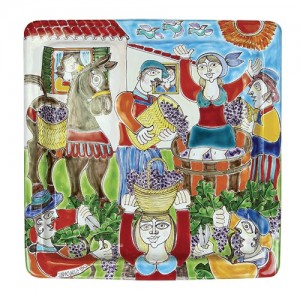 Piatto Quadrato 37x37 DS Vendemmia PQ37DS-7