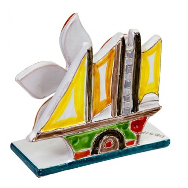 Napkin Ring Folk Ship PTV687FK-2