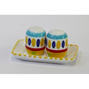 Salt and Pepper Shakers Lipari