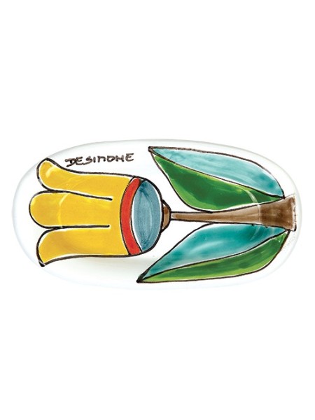 Ashtray Folk tulip de simone pottery PC298FK-1