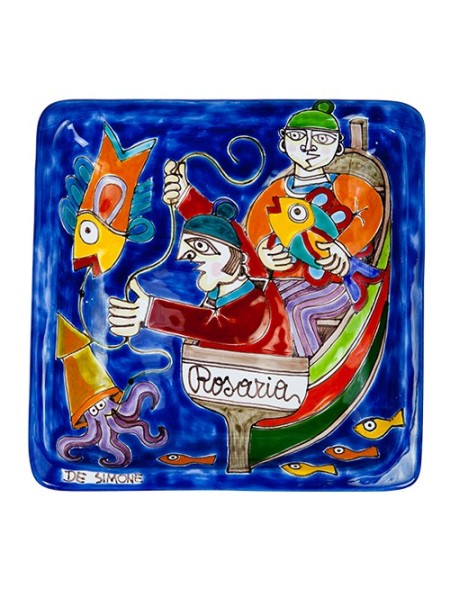 Squared Plate 24x24 DS 30 Fishermen
