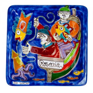 Squared Plate 24x24 DS 30 Fishermen