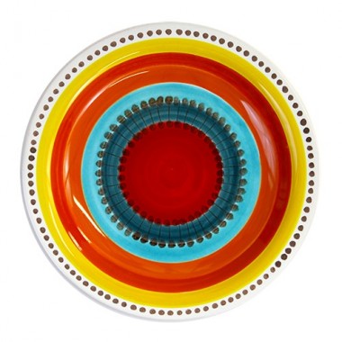 Piatto Tondo Pantelleria PTPT Ceramiche De Simone