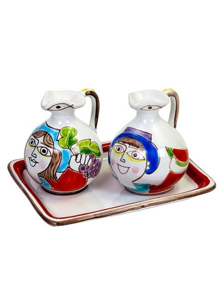 Oil and Vinegar Set Folk OA147FK