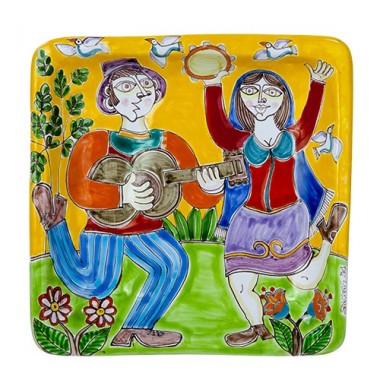 Piatto Quadrato 24x24 DS 03