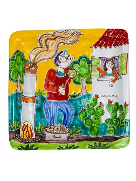 Piatto Quadrato 24x24 DS 13
