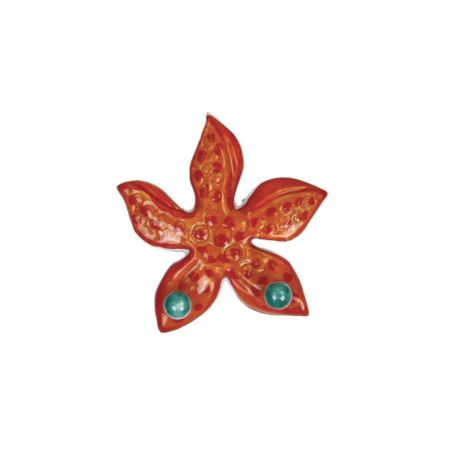 HandDecorated Wall Hooks De Simone Pottery Shop Online