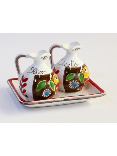 Oil and Vinegar Set Stromboli