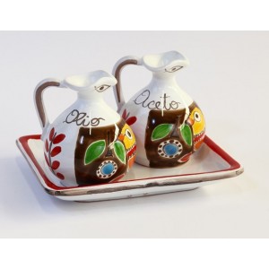 Oil and Vinegar Set Stromboli