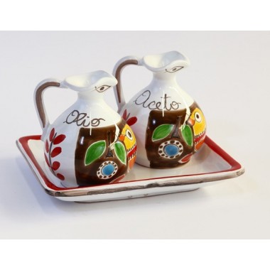 Oil and Vinegar Set Stromboli