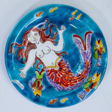 Piatto Tondo DS Sirena 25 cm PT25DS-03