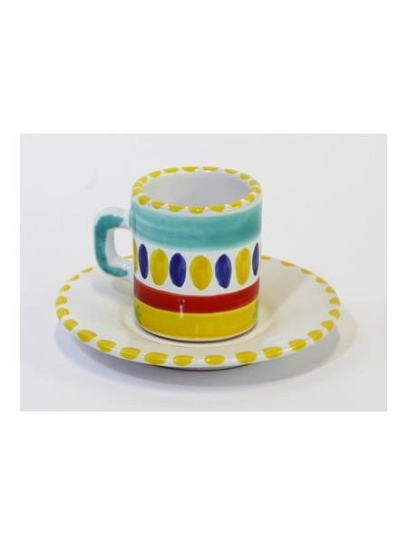 Coffee Cup with Saucer Lipari